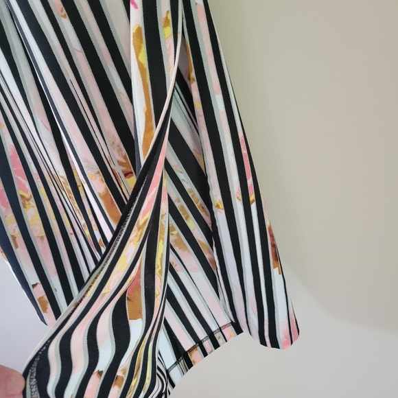 Palazzo BISOU BISOU flowy Flare pants size XS - Picture 5 of 11